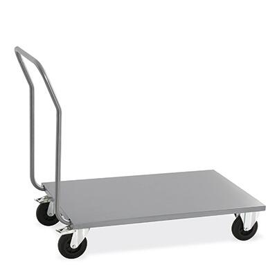 Carro Transporte Plataforma de Aço Inox 100F
